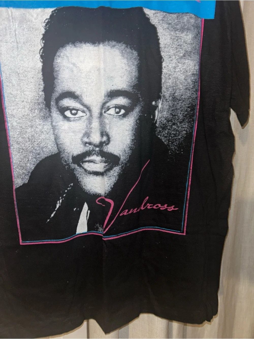 Single stitch Luther vandross tshirt